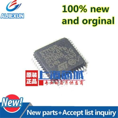 5Pcs 100%New and original STM32L151C8T6 LQFP48 IC MCU 32BIT 64KB FLASH 48LQFP in stock