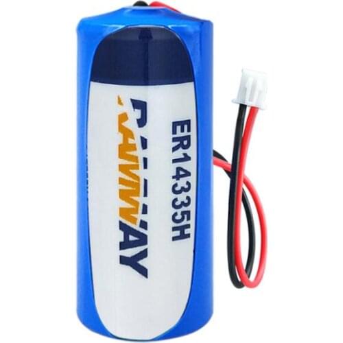 5PCS Lithium battery ER14335H 3.6v1650mah 2 / 3AA disposable ER14335 With plug