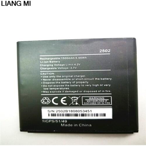 1500mAh 2502 cell phone Battery For WIKO 2502 SUNNY Mobile Phone battery Batteries with phone stander