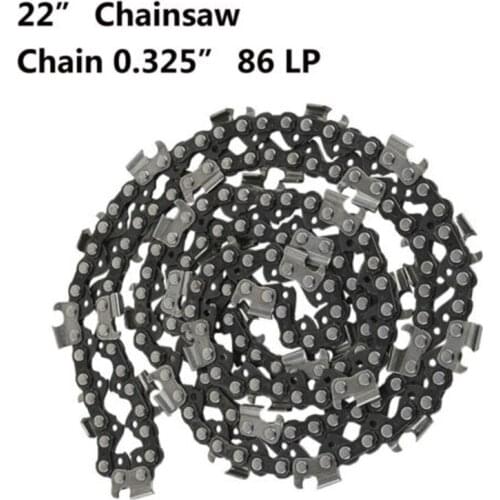 22 Inch Saw Chain Blade .325 LP Pitch 0.058 Gauge 86DL Drive Link For Chainsaw Replacement For Cutting Lumber Woodworking Tool