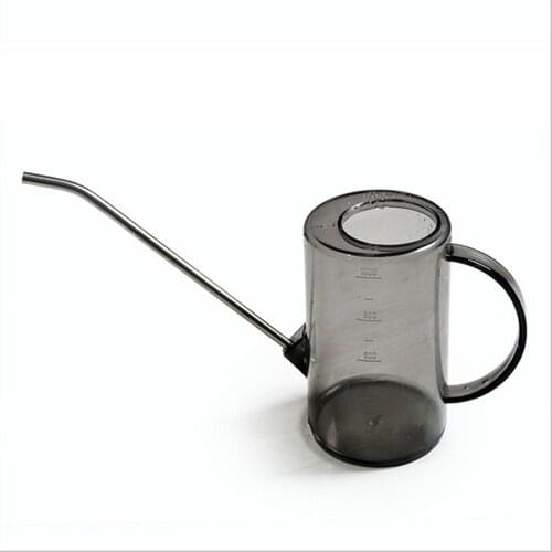 CRY Plastic Watering Can Pot Stainless Steel Long Mouth Garden Plants Tool