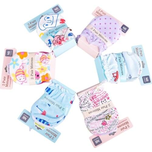 Redkite 24 Pairs Packing Baby Mittens Newborn Random Design Cute Warm Gloves