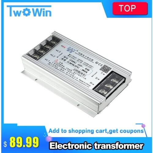 Electronic transformer 3000W for servo motor driver AC 380V to AC 220V