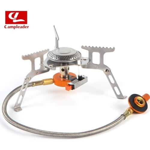 Hot Sale Windproof Outdoor Camping Stove Lighter Travel Camping Equipment-Camping Gas Stove Picnic Portable Folding