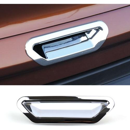 Chrome Rear Trunk Door Handle Bowl Cover For Ford Escape Kuga 2013 2014 2015 2016 2017 2018