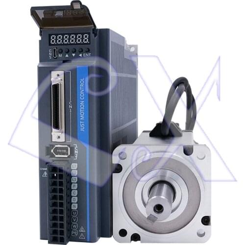 JMC 1kw 1000w 3000rpm 3.18NM 80mm 220V AC servo motor drive kit 17bit 80JASM510230K-17BC+JASD15002-20B