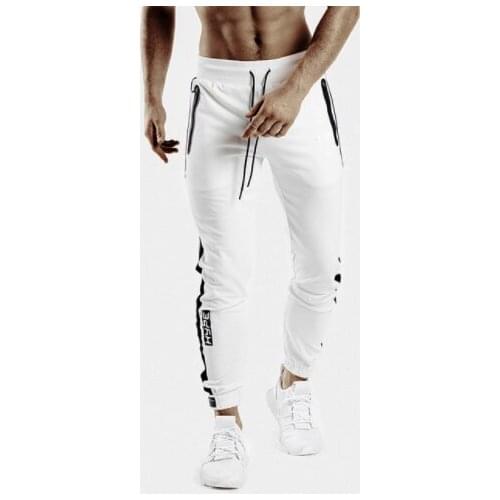 New Trackpants Casual Joggers Sweatpants Cotton Skinny Trousers Male Gyms Fitness Workout Sportswear Pencil pants