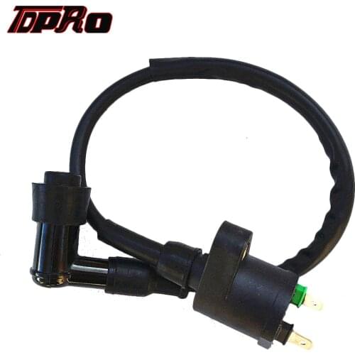 TDPRO 2 Plug Motorcycle Racing Ignition Coil Connector For Honda Yamaha GY6 110cc 125cc 150cc 200cc 250cc Quad Dirt Bike Scooter