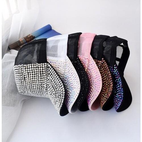 Tremble net red hat lady Han version of spring water drill net cap fashion personality outdoor female duck cap Free Shipping