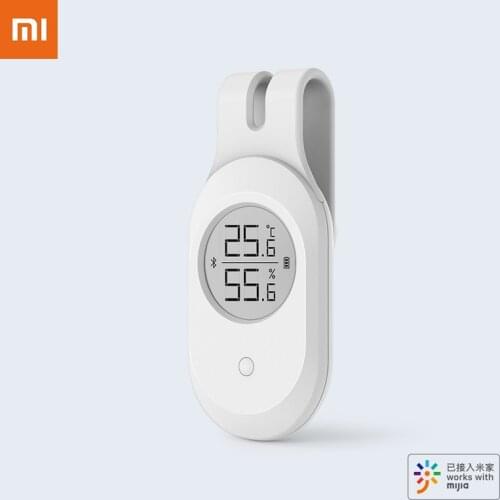 Xiaomi Youpin LEE GUITARS Smart Temperature Humidity Sensor LCD Screen Digital Thermometer Bluetooth Works With Mihome Mijia APP
