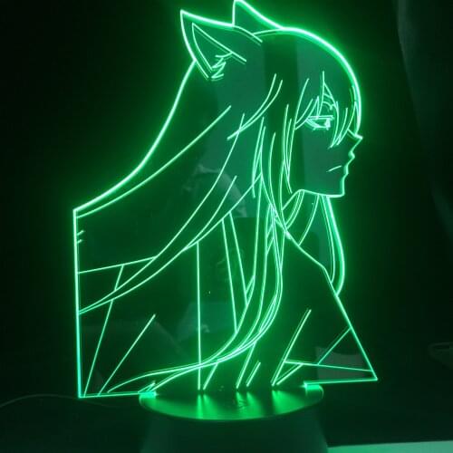 Anime Led Light Kamisama Kiss Tomoe Figure for Bedroom Decor Night Light Birthday Gift Drop shipping Fast Fathers Day Gift
