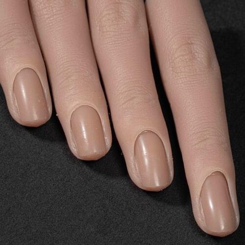 Practice Fingers Training Decoration Training Fingers For Acrylic Gel Nail Art Nail Practice Model Display Finger Fake Finger