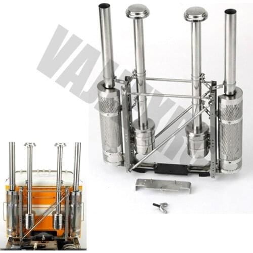 American Truck Air Filter Exhaust Pipe Assembly for Remote Control Tamiya 1/14 King Hauler Globe Line 56344