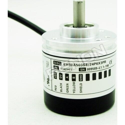 EH38A500S8 / 24P6X3PR meaning Seoul record ELtra rotary encoder 500 lines solid shaft
