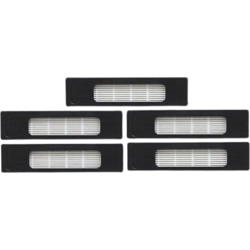 5pcs Vacuum cleaner Hepa Filter for Midea S8 Robotic Vacuum Cleaner Parts Accessories Replacement