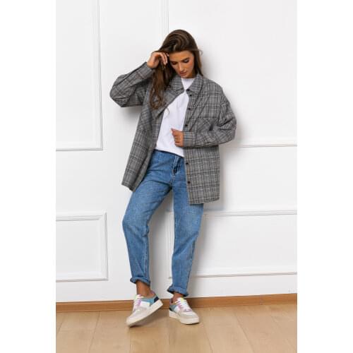 Женские рубашки оверсайз JETTy China At AliExpress