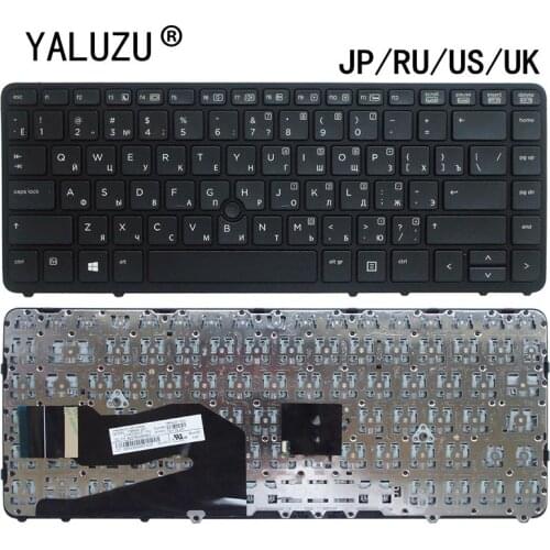JP/RU/UK/US Laptop keyboard FOR HP EliteBook 840 G1 850 G1 850 G2 840 G2 740 G1 740 G2 755 G1/G2 ZBook 14 with pointing stick
