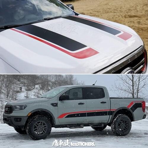 FOR Ford Ranger car sticker body exterior modification fashion sports decal accessories