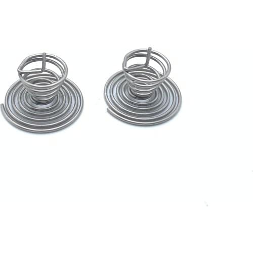 A-1876 Carbon steel nickel plated wire in mould coil height 7mm touch spring