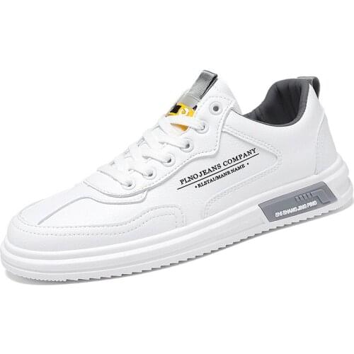 New Korean Style Mens Vulcanize Shoes In 2021 Spring Autumn Breathable Light Middle Heel Shallow Height Increasing Shoes