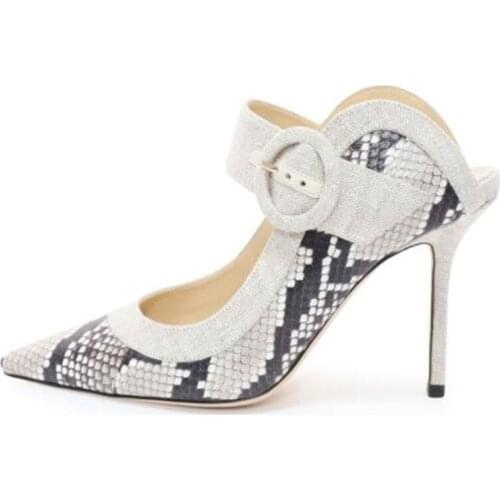 SHOFOO shoes.Fashion womens shoes, about 11cm high heels. Fashion party shoes. Womens shoes with open heels. SIZE:34-45