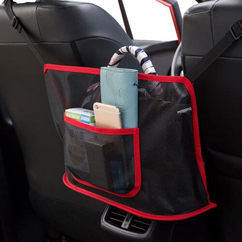 Storage Tissue Purse Holder Pets Kids Barrier Car Mesh Car Net Pocket Organizer Unique Parts Portable Car Ornaments