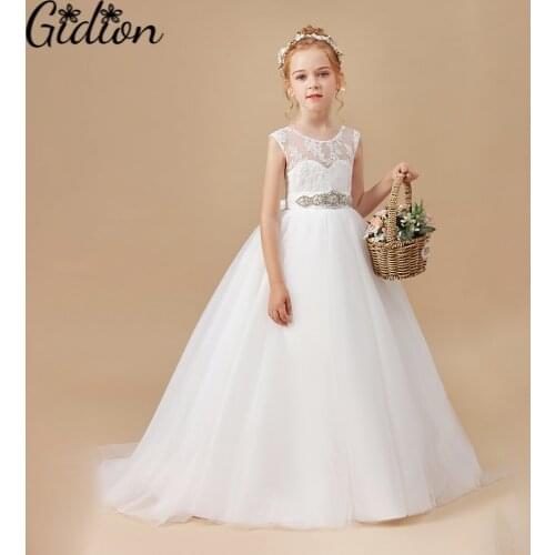 Girls Dress Elegant New Year Princess Children Party Dress Wedding Gown Kids Dresses for Girls Birthday Party Dress 2-14T
