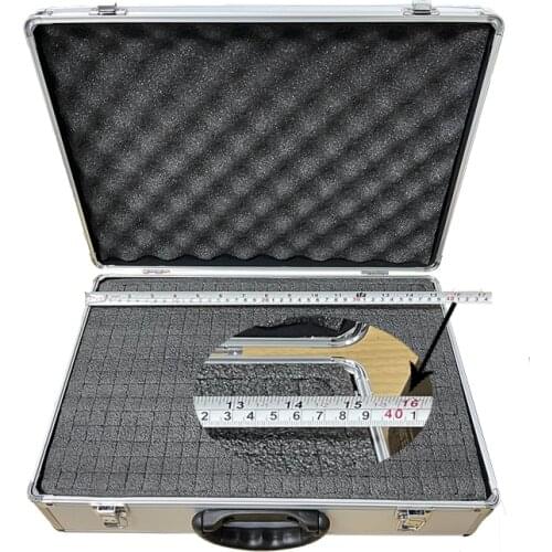 Portable Aluminum Tool Box 400x280x130mm Safety equipment Toolbox Instrument box Storage Case With Sponge