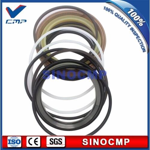 SINOCMP boom cylinder service seal kit, repair seals for Kobelco SK120-3 Excavator , 3 month warranty