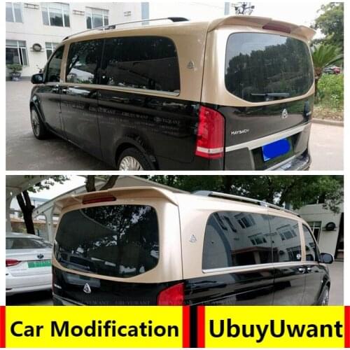 UBUYUWANT For Mercedes Benz New Vito V260 Metri Spoiler for V-CLASS 2015-2018 Spoiler Rear Wing Spoiler By Primer or DIY Color