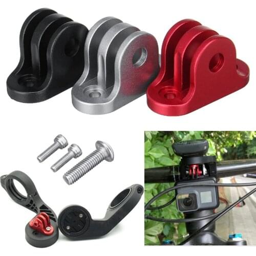 Aluminum Alloy Bicycle Headset Top Cap Adapter Mount For Camera Gopro Accessories Mountain/Road Bike Stem Top Cap Mount