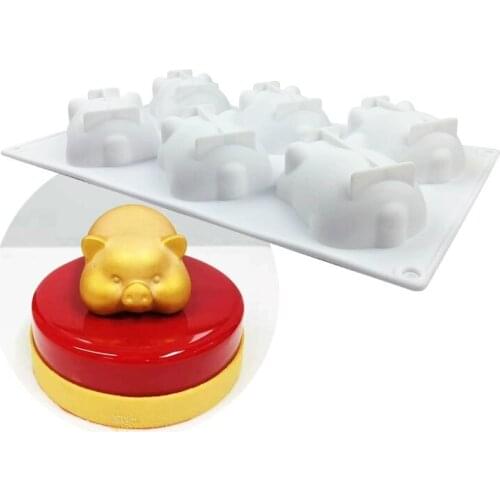 1PC Silicone Cake Mold DIY Pudding Mousse Dessert Baking Mousse Kitchen Accessories Cake Decorating Tools