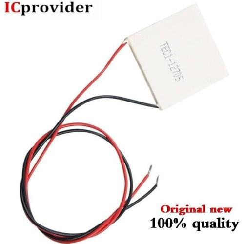 10pcs/lot TEC1-12705 Thermoelectric Cooler Peltier 12705 12V 5A Cells TEC12705 Elemente Module Best quality