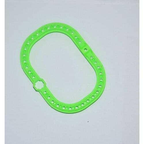 10pcs plastic Oval ring rod /scientific technology model parts/baby toys for children/DIY toy accessories