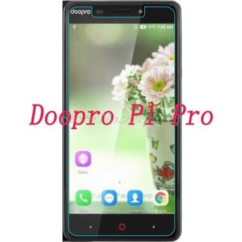 2PCS Smartphone Tempered Glass 9H Explosion-proof Protective Film Screen Protector mobile phone for Doopro P1 Pro