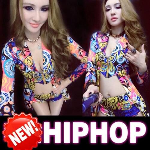 2016 stage performance clothing women fashion hip-hop dance bar ds jazz costumes sexy clothing evening female DJ singer costume