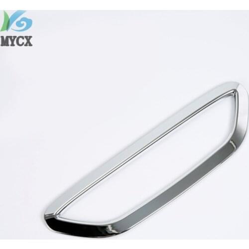 Car Chrome Rear Brake Light Decoration Cover Trim Brake Lights Stickers For Toyota C-HR CHR 2016 2017 2018 accessories