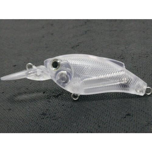 WLure 7cm Loud Sound Weight Transfer Long Distance Throwing Blank Crankbait Fishing Lures UPC647P10