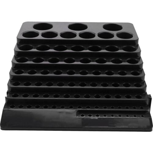 Drill Bit Storage Box Milling Cutter Saving Space Drill Finishing Holder Organizer Case Box for Home DIY Woodworking Use