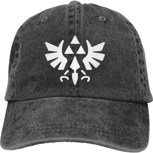 Zelda Logo Baseball Cap cowboy hat Peaked cap Cowboy Bebop Hats Men and women hats