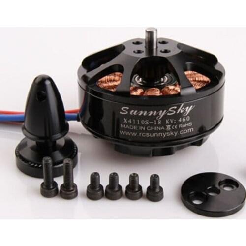 Sunnysky Small Brushless Motor X4110s KV340 KV400 KV460 KV580 KV680 Rotor Shaft Brushless Motor Drone Accessories
