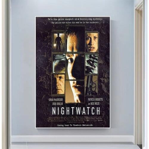 V0527 Nightwatch Vintage Classic Movie Wall Silk Cloth HD Poster Art Home Decoration Gift