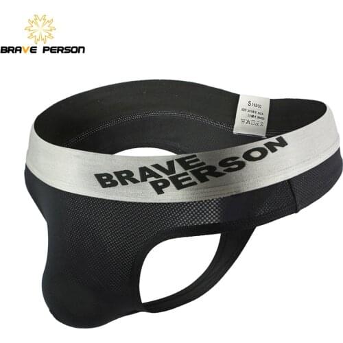 Brave Person New Arrival Mens Thongs G Strings Sexy Men Underwear Thong Underpants Man Bikini Briefs Jockstrap