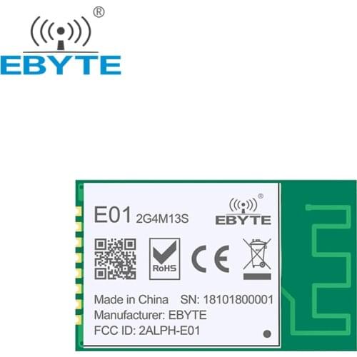 Ebyte E01-2G4M13S nRF24L01P Chips 2.4G Wireless Modules IOT Electronic Components Wireless Transceiver Transmitter Receiver