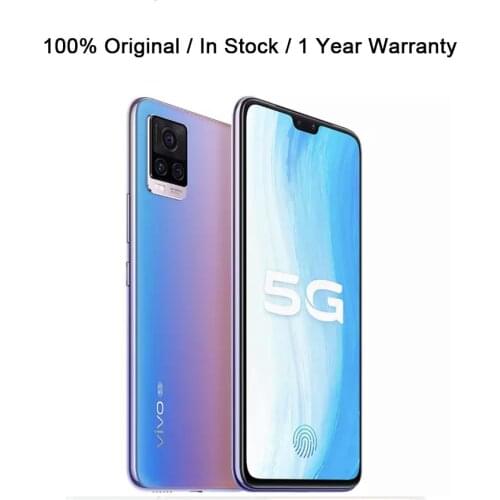 Official Vivo S7t 5G Smart Phone 6.44'' Amoled Screen 4000mAh Battery 33W Flash Charge Main Camera 64MP NFC Dimensity 820 New