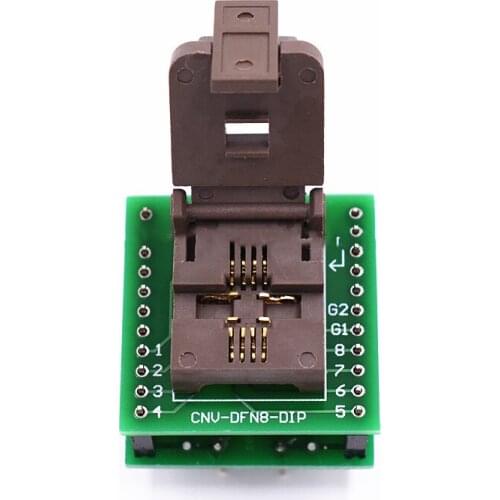 Aging Test Stand Dfn5x6-8l (EP2) Gold Plated High Temperature Aging Stand 1.27mm Burning Fixture