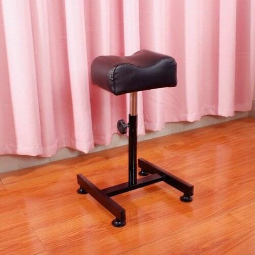 Professional pedicure bracket support foot stand foot bath nail bench stool to do rotary lift manicure chair