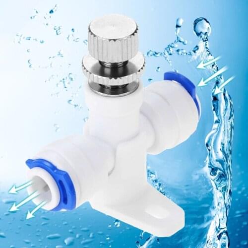 Reverse Osmosis 1/4" Hose RO Water Flow Adjust Valv-eRegulator Waterflow Control 54DC