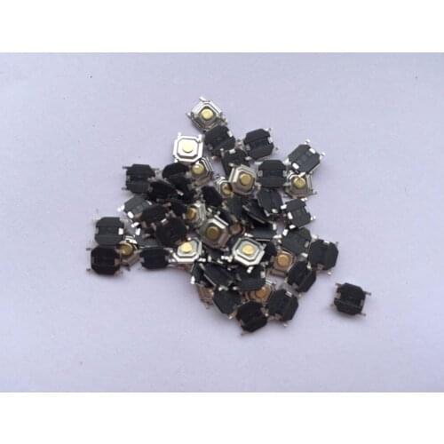 ZABEUDEIR 100Pcs/Lot Of Touch Switch For Vw For Jaguar For Renault Tactile Push Button Micro Switch Car Key Auto Accessories