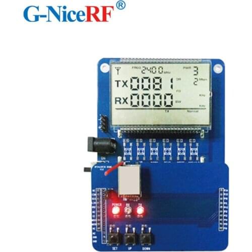LCD Dispaly Demo Board For RF2401F20 Wireless RF Module For Free Shipping
